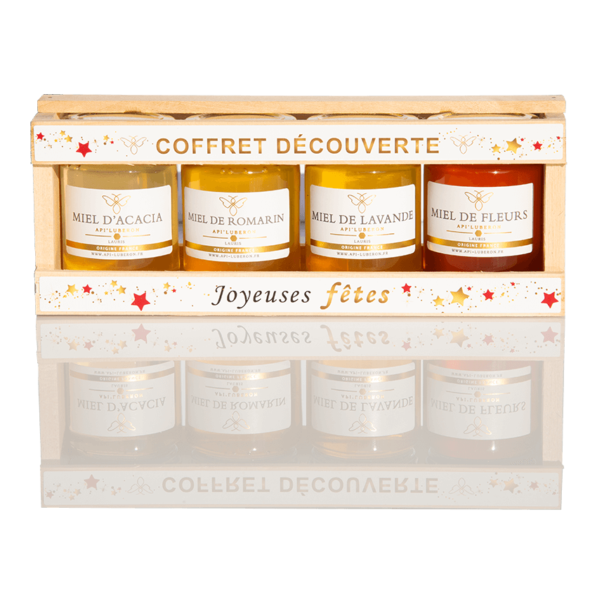 Coffret Tea Time  Api'Luberon, miel de France et produits de la ruche