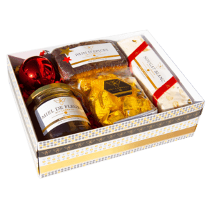 Coffret de noël – 2 pots de miel 100% Provence – Dracénie Provence Verdon  Agglomération